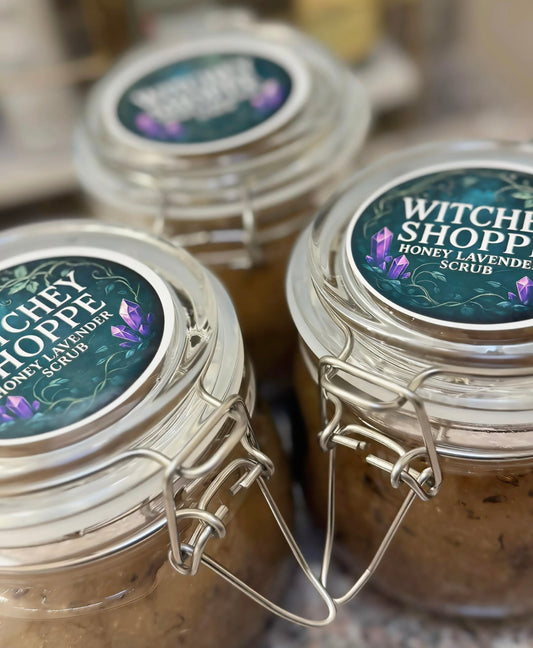 Organic Honey Lavender Body Scrub