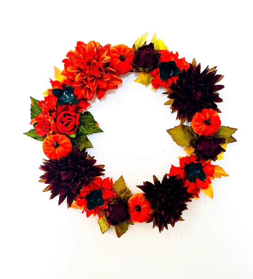 Autumn Harvest Handmade Candle Holder