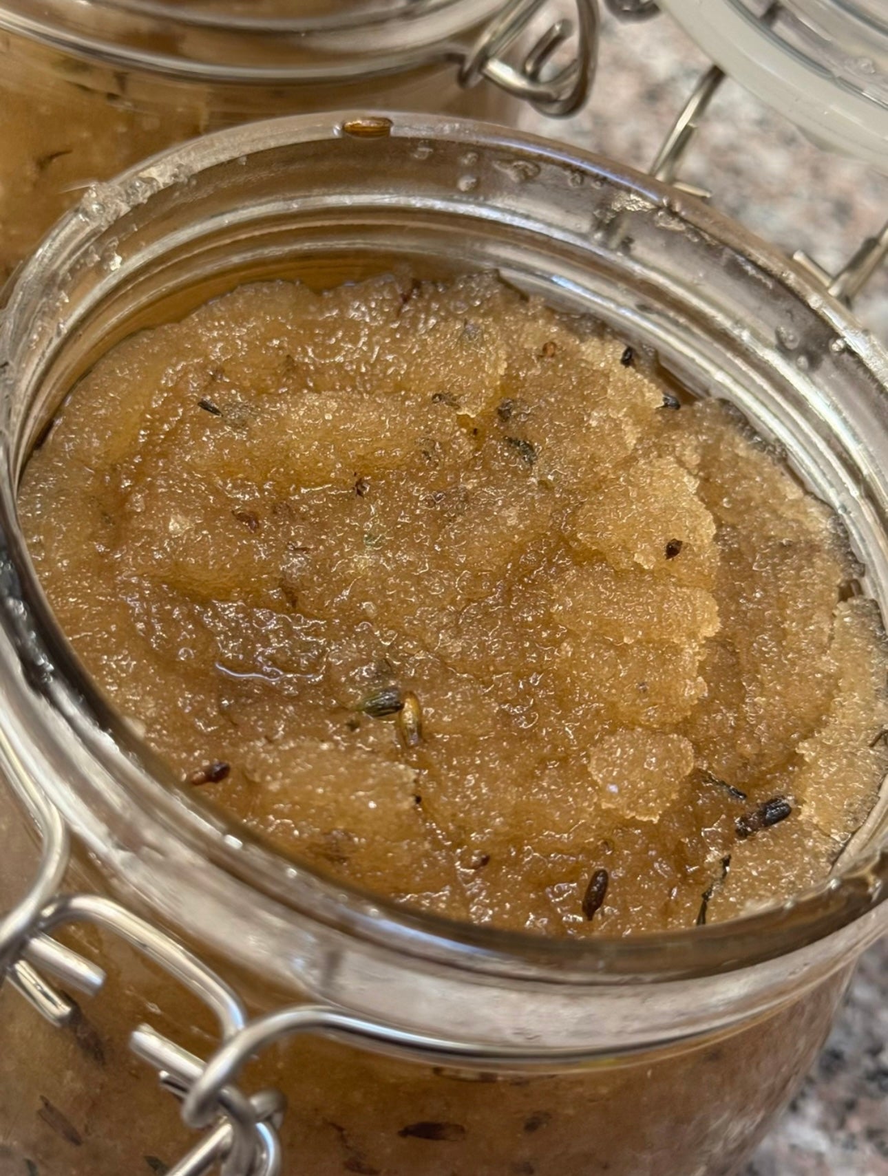 Organic Honey Lavender Body Scrub