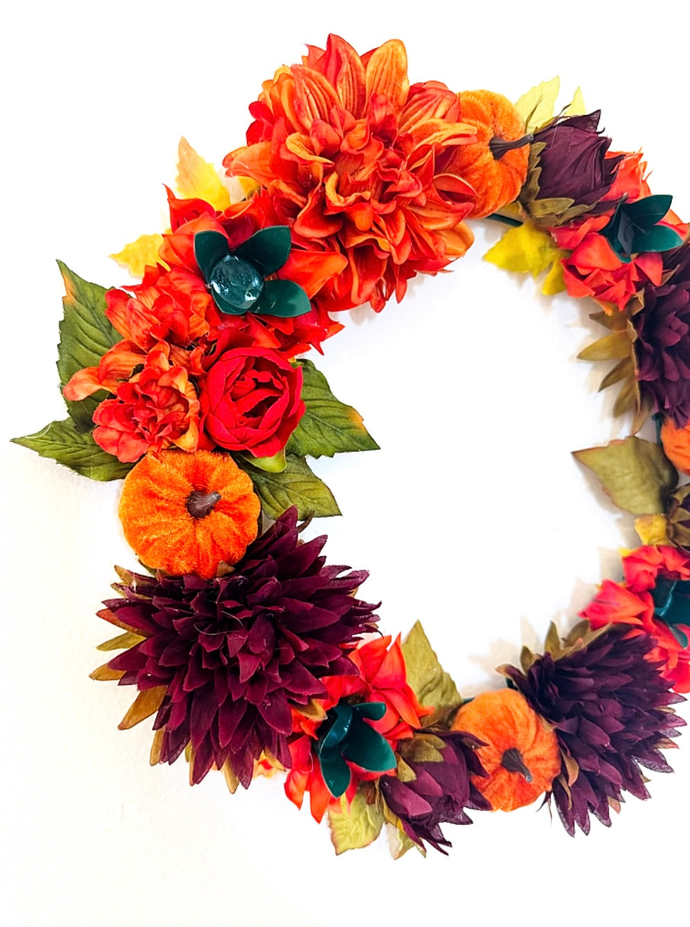 Autumn Harvest Handmade Candle Holder